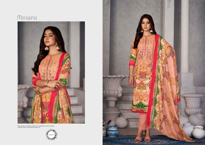 Mareena Vol 17 By Romani 1083 Series Ladies Dress Material wholesale market in Surat
